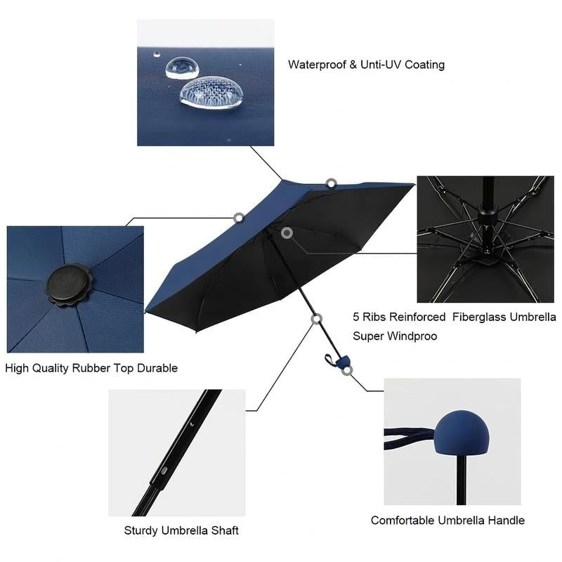 Verlo™ – Ultra Compact Travel Umbrella