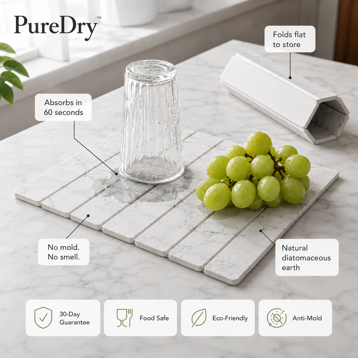 PureDry Stone Mat