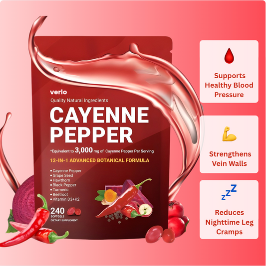 Cayenne Pepper Vein Restore Softgels
